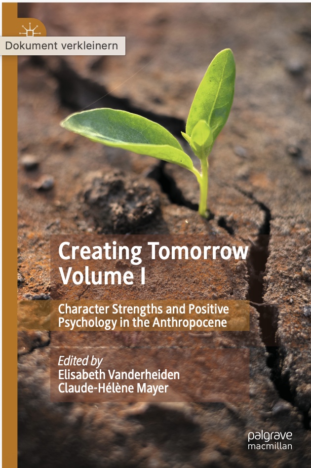 Buchcover Creating Tomorrow Volume I
